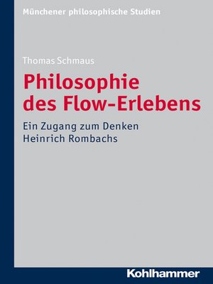 cover image of Philosophie des Flow-Erlebens